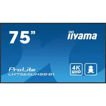 Iiyama ProLite LH7565UHSB-B1 75" schwarz