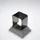 Steinberg Serie 432 Hocker aus Polyresin 400x270x430mm grau