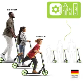 Apollo City Scooter Phantom Pro grün