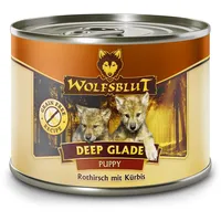 Wolfsblut Deep Glade Puppy Rothirsch mit Kürbis 6 x 200 g