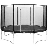 366 cm inkl. Sicherheitsnetz black