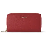 lazarotti Bologna Leather Geldbörse Damen rot