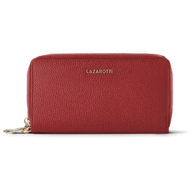 lazarotti Bologna Leather Geldbörse Damen rot