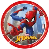 Godan Spiderman Teller 20 cm 8 St. Blau