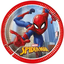Godan Spiderman Teller 20 cm 8 St. Blau