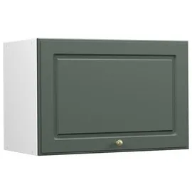 Vicco Badschrank Fame-Line Grün-Gold Landhaus/Weiß 60 x 40 cm Flach,