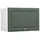 Vicco Badschrank Fame-Line Grün-Gold Landhaus/Weiß 60 x 40 cm Flach,