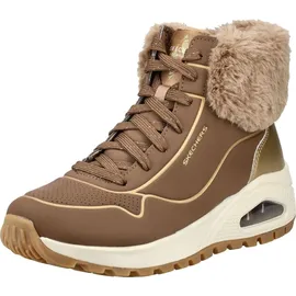 SKECHERS Uno Rugged Ankle Boot, taupe, 38.5 EU - 38.5