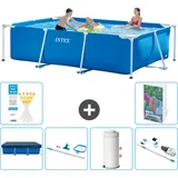 Rechteckiger Frame Pool - 300x200x75 Cm - 7-teilig  S83