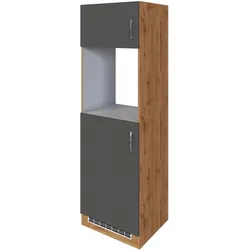 Held Backofen-/Kühlschrank Umbauschrank ca.60cm Anthrazit
