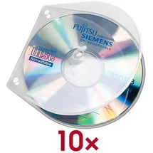 Veloflex Veloflex® CD/DVD-Hüllen 10 Stück;