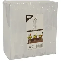 PAPSTAR 1000 Pipetten, PE 1 ml 14,8 cm transparent