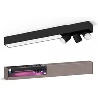 Philips Hue White & Color Ambiance Centris Deckenleuchte schwarz