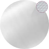 vidaXL Poolabdeckung Silbern 0,48 m