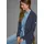 KangaROOS Strickjacke in melierter Optik Blau 32/34