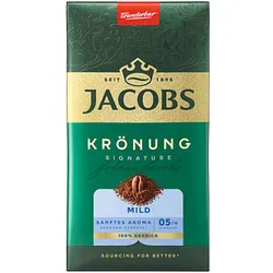 JACOBS Krönung MILD Kaffee, gemahlen Arabicabohnen mild 500,0 g