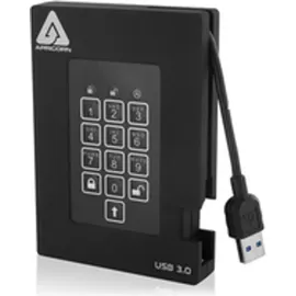 Apricorn Aegis Padlock Fortress 256 GB USB 3.0 Schwarz A25-3PL256-S256F