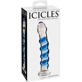 Icicles „No. 5“, 18 cm, blau