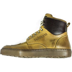 Helstons Utah Waxed Motorradschuhe, beige, Größe 45 für Männer