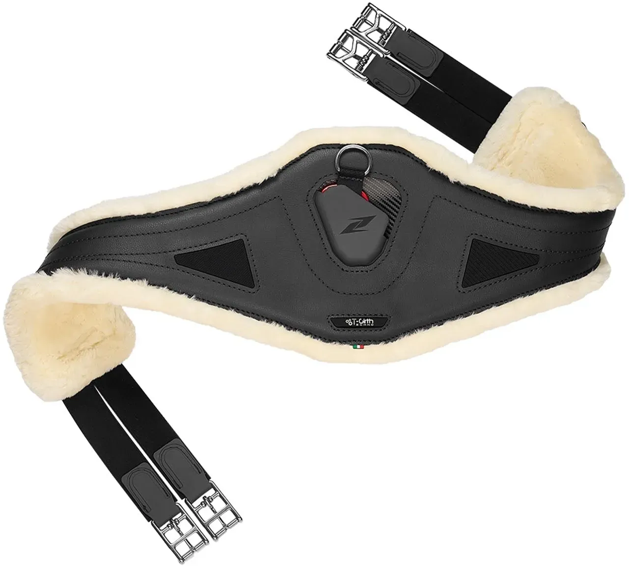 Zandona Techno-Fur Candy Sattlgurt mit Kunstfell