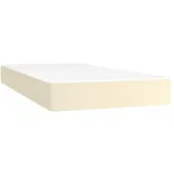 vidaXL Taschenfederkernmatratze Creme 100 x 200 cm H3