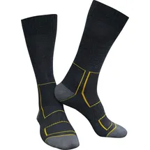 DASSY Juno Wollene Arbeitssocken Schwarz/Anthrazit 40-43