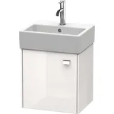 Duravit Waschtischunterschrank wandhängend 43,4 × 44,2 × 33,9 cm, in Weiß Hochglanz