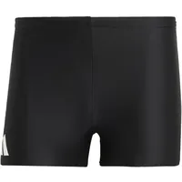 adidas Solid Boxer-Badehose Black / White XS