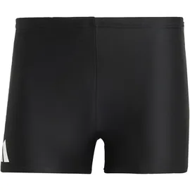 adidas Solid Boxer-Badehose Black / White XS