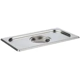 APS GN 1/3 Edelstahl Deckel, 32.5 x 17.6 cm