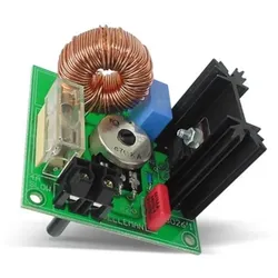 WHADDA Dimmer Bausatz, Potentiometer, Steuerung für Lampen & Motoren, Entstördrossel, 3,5 A, 750 W