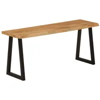 VidaXL Bank Baumkante 105 cm Massivholz Akazie