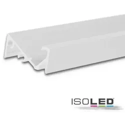 LED Aufbauprofil FURNIT6 S zum Anbringen an Möbelstücke Aluminium weiß RAL9003 200cm