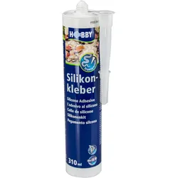 HOBBY Silikonkleber transparent Aquarienpflege 310 Milliliter