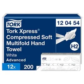 TORK Papierhandtücher H2 Advanced 2-lagig 2400 Tücher