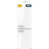 Cecotec - Kühlschrank Combi Retro 250L Bolero CoolMarket Combi Origin 250 nf Weiß e. Total no Frost, Fasta Kühlung, Multi Airflow, Himidity Box, Tür