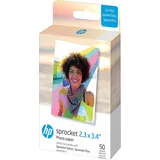 HP Sprocket HPIZL2X350 Fotodrucker Fotopapier 50St.