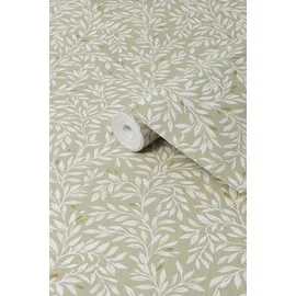 NEXT Ditsy Leaf Vliestapete 10m x 0,53m 1 St grün 34193