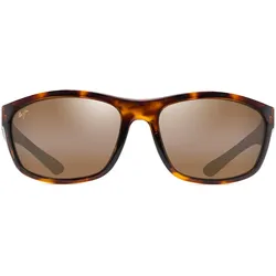 Maui Jim NUU LANDING _ Schildkröte mit schwarzem Gummi (H869-10)