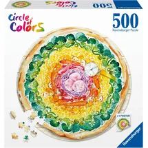 Ravensburger 17347 Erwachsenenpuzzle 500 Teile Circle of Colors Pizza