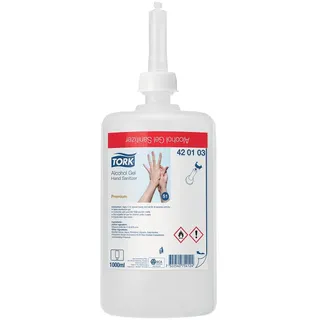 TORK Premium Händedesinfektionsgel 1,0 l