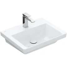 Villeroy & Boch V&B Waschtisch Subway 3.0 55x44cm, eck., m 1 HL/o ÜL, weiß C-plus