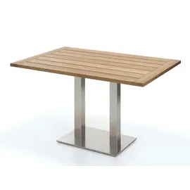 Niehoff Bistro Tisch 120x81cm, Teak recycelt