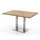 Niehoff Bistro Tisch 120x81cm, Teak recycelt