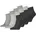 Quarter Socken 12-Paar Schwarz 47-49