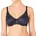 Damen Minimizer-BH W01 mit Bügel ohne Polsterung Verstellbare Träger 90C Schwarz C 90