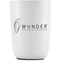 Wunder Zahnstocher Aluminium Becher für Zahnstocher in weiß