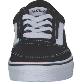 Vans Brooklyn Ls Damen Schwarz/Weiß 38,5