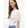 Tommy Hilfiger TJW SMOCKED SS BLOUSE Weiß M