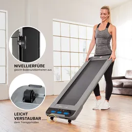 Sportplus | Kompaktes Walking-Pad für zuhause bis 6 km/h | Desk Walking-Pad für Schreibtisch, Büro & Homeoffice | App kompatibel | Treadmill bis 120kg belastbar